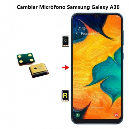 Cambiar Micrófono Samsung Galaxy A30