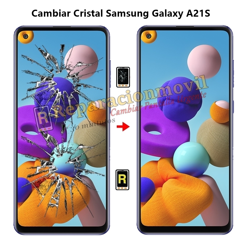 Cambiar Cristal Samsung Galaxy A21S