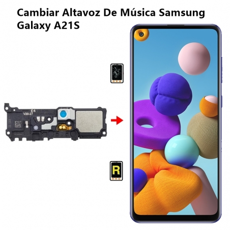 Cambiar Altavoz De Música Samsung Galaxy A21S
