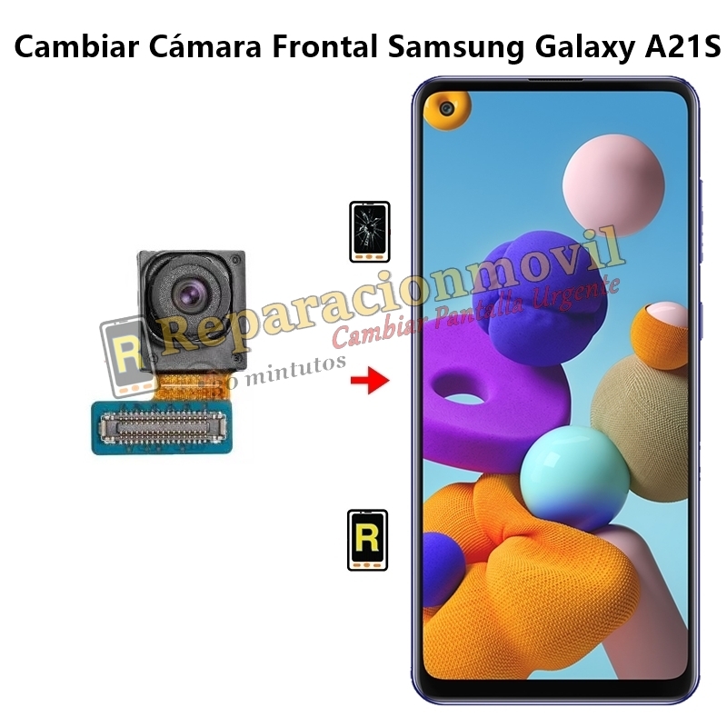 Cambiar Cámara Frontal Samsung Galaxy A21S