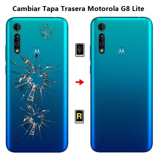 Cambiar Tapa Trasera Motorola G8 Lite