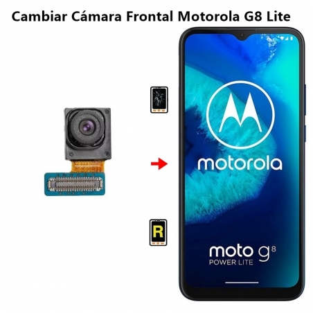 Cambiar Cámara Frontal Motorola G8 Lite