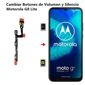 Cambiar Botones de Volumen y Silencio Motorola G8 Lite