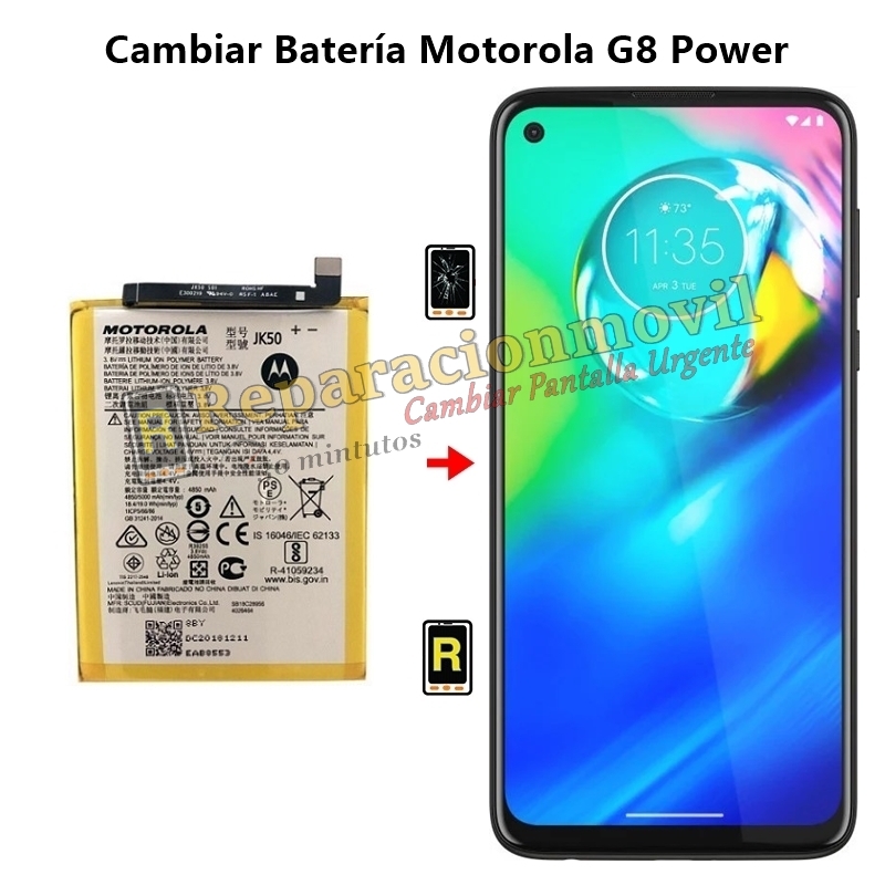Cambiar Batería Motorola G8 Power