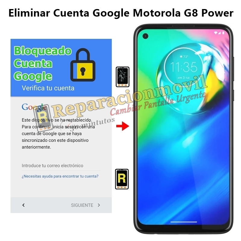 Eliminar Cuenta Google Motorola G8 Power
