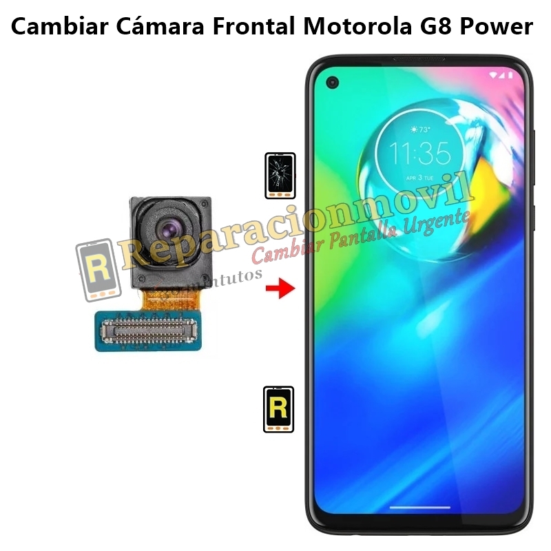 Cambiar Cámara Frontal Motorola G8 Power