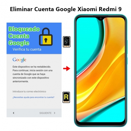 Eliminar Cuenta Google Xiaomi Redmi 9