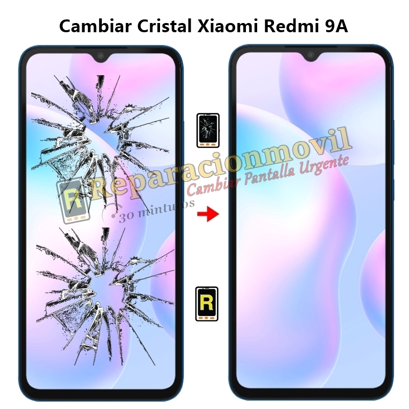 Cambiar Cristal Xiaomi Redmi 9A