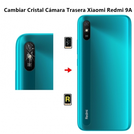 Cambiar Cristal Cámara Trasera Xiaomi Redmi 9A