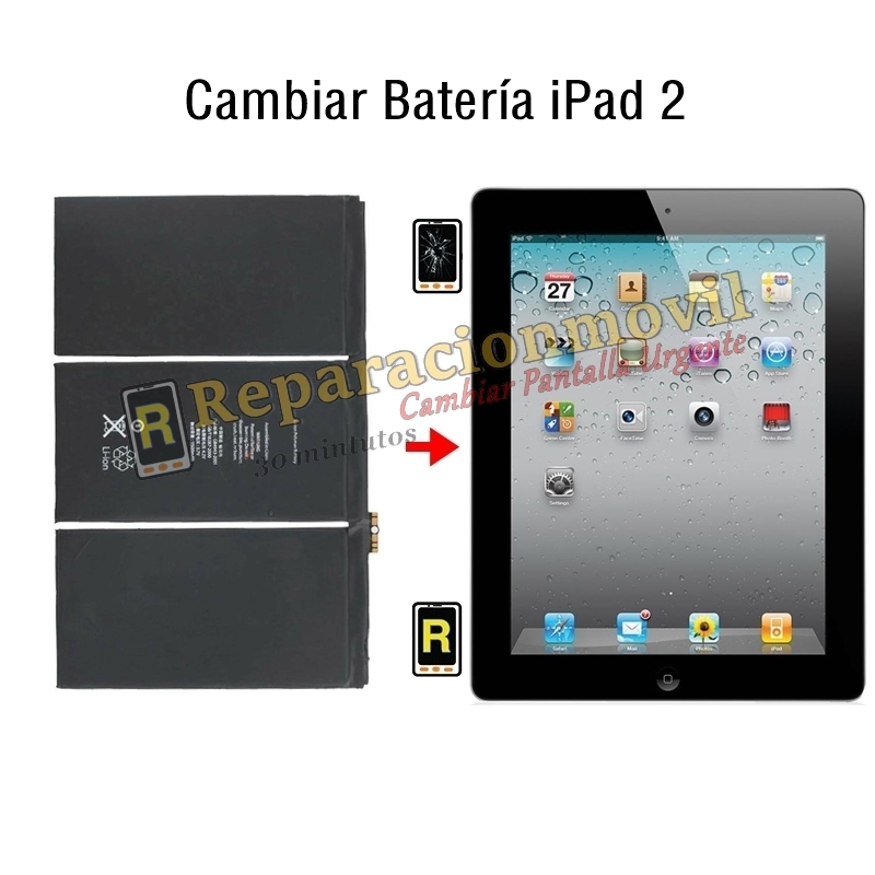 Cambiar Batería iPad 2