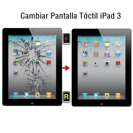 Cambiar Pantalla Táctil iPad 3