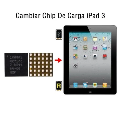 Cambiar Chip De Carga iPad 3