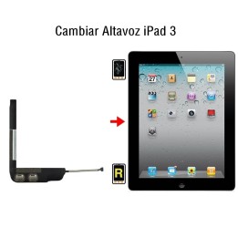 Cambiar Altavoz iPad 3