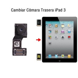 Cambiar Cámara Trasera iPad 3