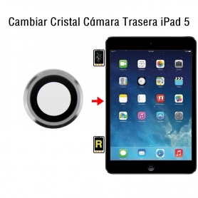 Cambiar Cristal Cámara Trasera iPad 5