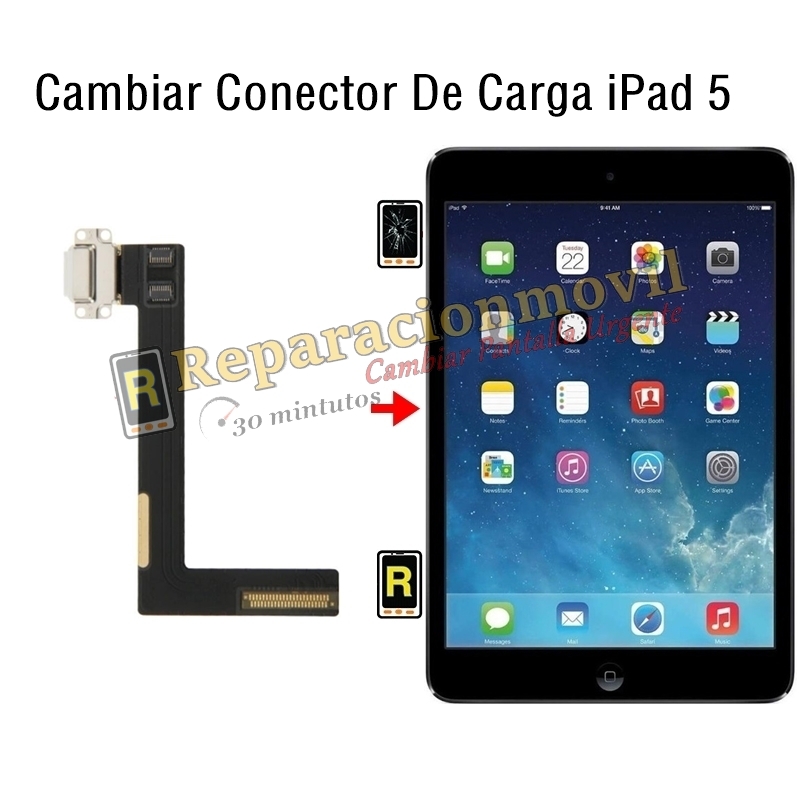 Cambiar Conector De Carga iPad 5 2017