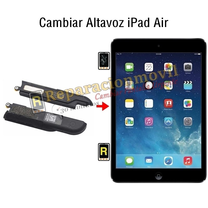 Cambiar Altavoz iPad Air