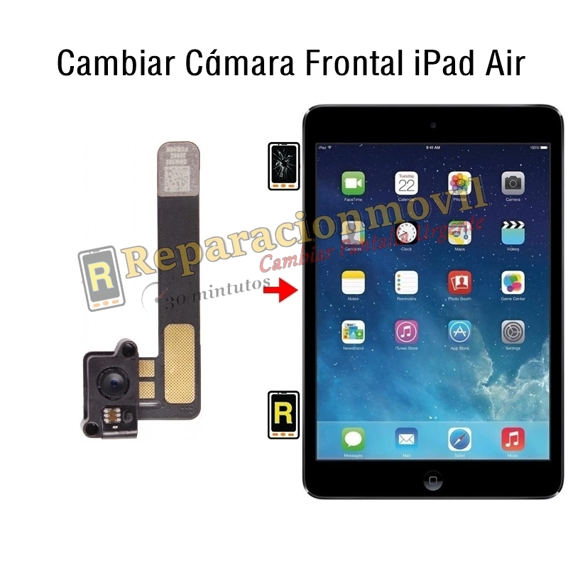 Cambiar Cámara Frontal iPad Air