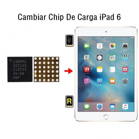 Cambiar Chip De Carga iPad 6 2018