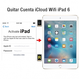 Quitar Cuenta iCloud Wifi iPad 6 2018