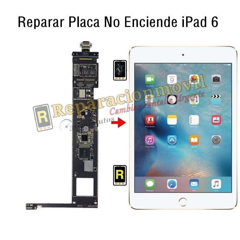 Reparar Placa No Enciende iPad 6 2018