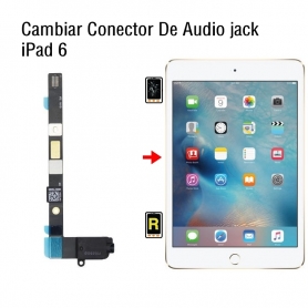 Cambiar Conector De Audio jack iPad 6