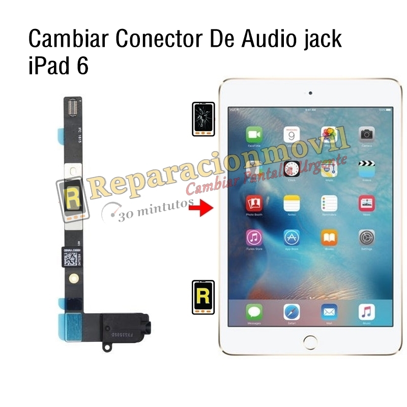 Cambiar Conector De Audio jack iPad 6 2018