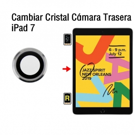 Cambiar Cristal Cámara Trasera iPad 7 2019