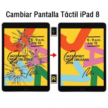 Cambiar Pantalla Táctil iPad 8 2020