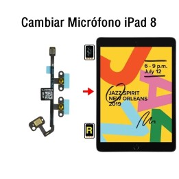 Cambiar Micrófono iPad 8 2020