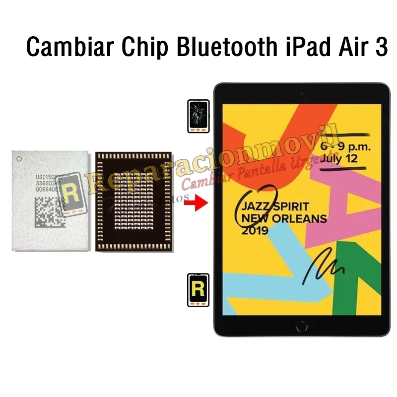 Cambiar Chip Bluetooth iPad Air 3