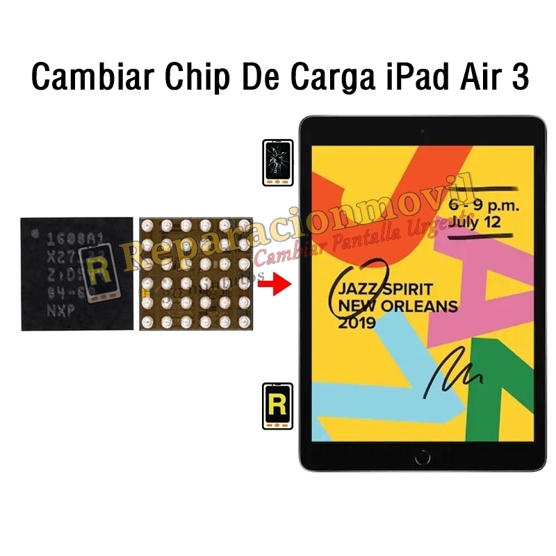 Cambiar Chip De Carga iPad Air 3