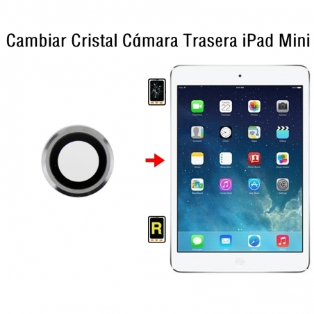 Cambiar Cristal Cámara Trasera iPad Mini