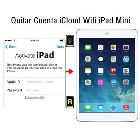 Quitar Cuenta iCloud Wifi iPad Mini