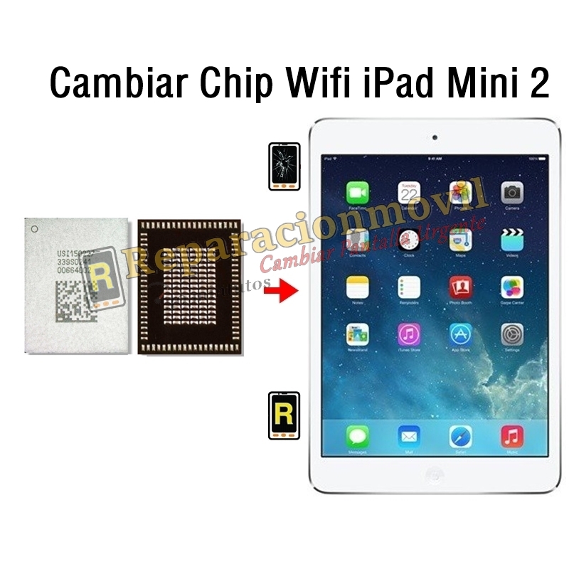 Cambiar Chip Wifi iPad Mini 2
