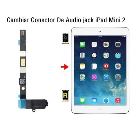 Cambiar Conector De Audio jack iPad Mini 2