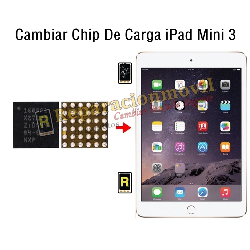 Cambiar Chip De Carga iPad Mini 3