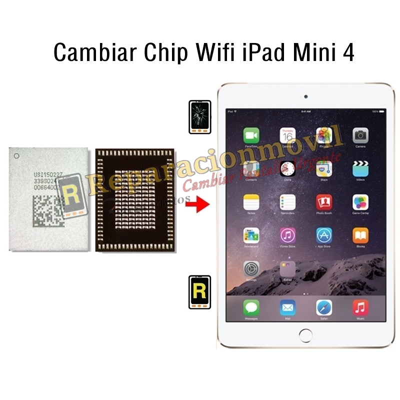 Cambiar Chip Wifi iPad Mini 4