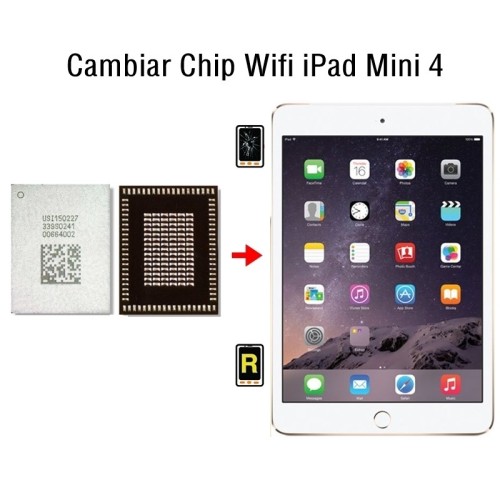 Cambiar Chip Wifi iPad Mini 4