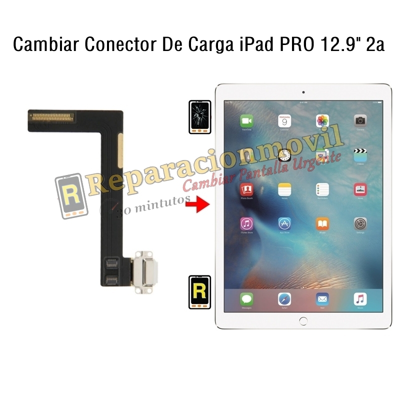 Cambiar Conector De Carga iPad Pro 12.9 2017