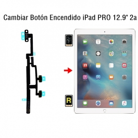 Cambiar Botón Encendido iPad Pro 12.9 2nd Gen