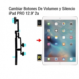 Cambiar Botones De Volumen y Silencio iPad Pro 12.9 2017