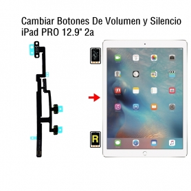 Cambiar Botones De Volumen y Silencio iPad Pro 12.9 2nd Gen