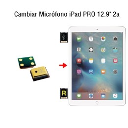 Cambiar Micrófono iPad Pro 12.9 2017