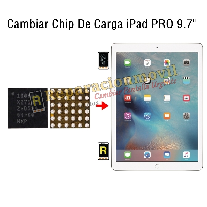 Cambiar Chip De Carga iPad Pro 9.7