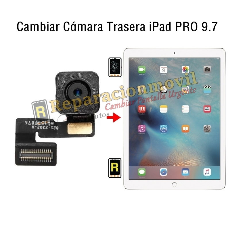 Cambiar Cámara Trasera iPad Pro 9.7