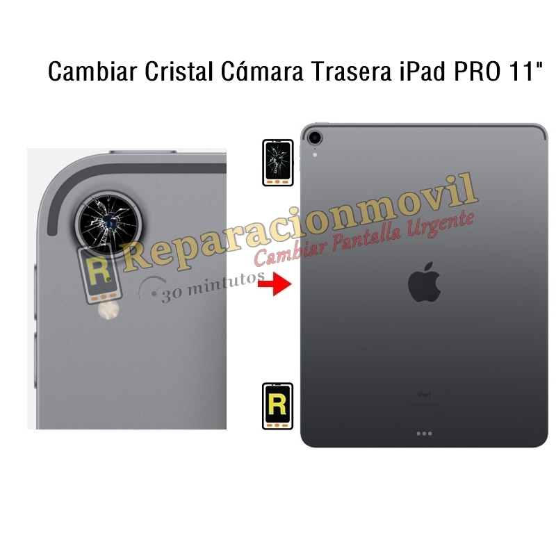 Cambiar Cristal Cámara Trasera iPad Pro 11
