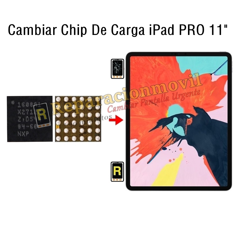 Cambiar Chip De Carga iPad Pro 11