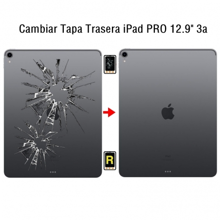 Cambiar Tapa Trasera iPad Pro 12.9 2018