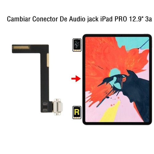 Cambiar Conector De Audio jack iPad Pro 12.9 2018